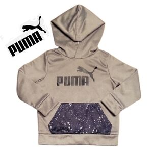 NEW PUMA Kids Fleece Lined Graphic Hoodie
